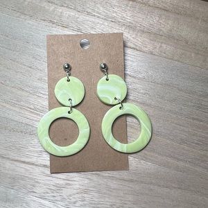 Clay earrings . #handmade